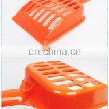 Pet Plastic Cat Litter Shovel Candy-colored Perforated Grid Tofu Small Shovel Feces Clean Shovel thumbnail-5