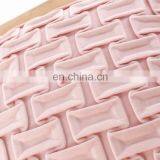 Fashion Soft Hand Home Decor Sofa Wrinkle Velvet Pink Cushion thumbnail-7