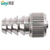 Переиспользуемый шовный наконечник, соединитель для инсуфляционного шовного наконечника, лапароскопический инструмент