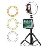 New Cross-border Photography Live Support 10 Inch Led Fill Light 26cm Anchor Self-portrait Beauty Fill Light thumbnail-2