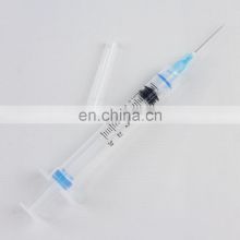 Factory wholesales disposable syringe medical consumables needles and syringes disposable products auto-disable syringe
