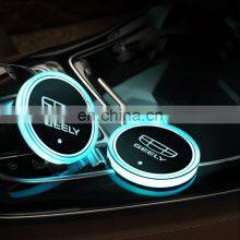 Led Water Coaster Water Glass Atmosphere Light Sticker for Geely Atlas Coolray mk Cross Emgrand GS GL Styling Accessories thumbnail-4