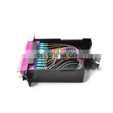 OM3 12 Fiber Optic MTP/MPO LC Cassette Module thumbnail-5