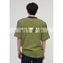 Wholesale Men Custom Solid Color Plus Size Loose T-shirt Unisex Half Sleeve Top for 2022 thumbnail-2