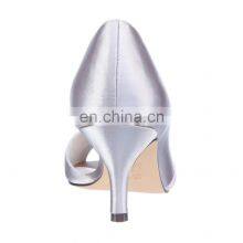 Women Latest Slip on Design Med Heels Peep Toe Cover Heel Sandals Shoes thumbnail-4