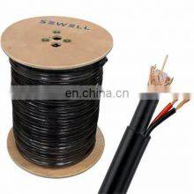 RG6 White Siamese Plenum Coax Cable, 1000 Ft. RG6 With Power thumbnail-4