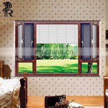 Hurricane Proof Soundproof Double Heat Insulation Thermal Break Aluminum Alloy Casement Window thumbnail-5