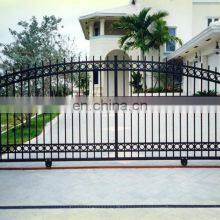 Galvanized Powder Coated Steel Gate House Main Gate With Electronic Gate Opener Designs thumbnail-2