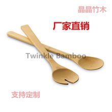 Bamboo spoon set burned /Wholesale engraved bamboo utensil/bambu cooking spatula burned