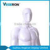 Glossy White Full Body Male Mannequin thumbnail-5