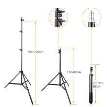 12 Inch LED Selfie Ring Light With Tripod 3 Lighting Modes 10 Brightness Levels 180 LED Bulbs thumbnail-6