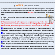 KT6328A Bluetooth Chip BLE 5.1 Passthrough 20µA Ultra-low Power Consumption Bluetooth IC AIoT Serial Port Data Communicate AT Command Bluetooth Module thumbnail-5