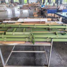 Green Color 50mm Slats Basswood Venetian Blinds Manual Control System thumbnail-4