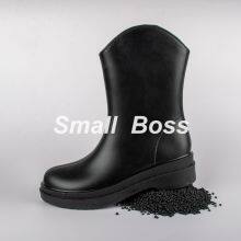 PVC Compound 62A 72A 76A 75A Black Pvc Granules for Shoes Gumboots Slippers thumbnail-2