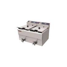 Electric Digital Double Tanks Fryer With 304 Stainless Steel & PLC Control thumbnail-2