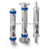 The VA 40 variable area flowmeters are suitable for measuring liquids and gases