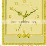 Decorative Plastic Wall Clock With Quartz