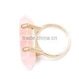 Wholesale Fashion Single Modena Bullet Stone Gold Jewelry Finger Ring thumbnail-3