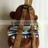 Monkey Plush Backpack/stuffed Monkey Backpacks/Wholesale Plush Monkey Backpack thumbnail-2