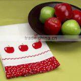 100% cotton jacquard kitchen tea towel