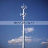High Quality Self Supporting Steel Tube Pole Communication Tower thumbnail-1
