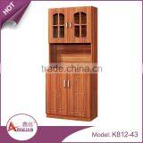 Chinese Simple Custom Short Kitchen Cabinet Mdf Wooden Kitchen Cupboard on Sale thumbnail-4