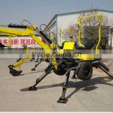 Mini Excavator Manufacturer Factory Direct Mini Wheel Excavator thumbnail-1