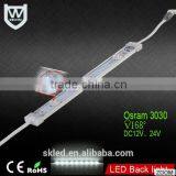 High Brightness Good Price Decorative Aluminum LED BackLight DC24V 3W LED Rigid Strips for Double and Single Side Light Box thumbnail-2