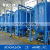 Automatic back wash walnut shell filter