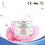 Professional skin care private label best oem thai rose whitening night cream
