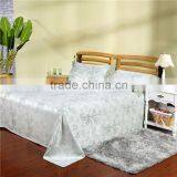 100%Bamboo fibre jacquard design bedsheet set of 4pcs.