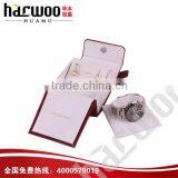 Wholesale New Promotion Gift Box Leather Charming Jewelry Box