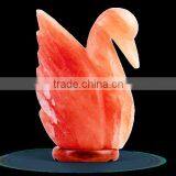 Swan Figure Shape Himalayan Salt Lamp