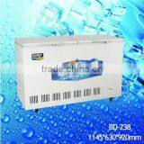 BD-238 Double Top Foaming Door Freezer Deep Freezer With Lock