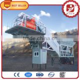 Easy operation YHZS35 mobile concrete mixing station for sale