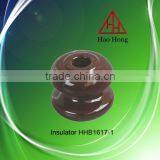 Electrical Ceramic Spool Types of Brown/white Insulator