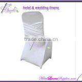 Cheap White Spandex Chair Covers With Two X-crossing Wings for Banquet Chairs in Event Decoration thumbnail-1
