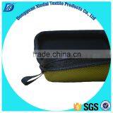 OEM Easy Carrying Waterproof Green EVA Earphone Case / Bag / Box With Mesh Pocket and Handle thumbnail-4