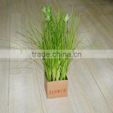 Onion Grass Cheap Artificial Polyester Orchid Flower Wholesale