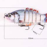 WeiHai ILURE High Quality 6-Jointed Fish Lure Wholesale thumbnail-4