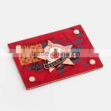 Wholesale Leather Patch Logo Patch for Dress Designer Fashin Design Emboss Custom Leather Patch thumbnail-2