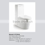 Floor Standing Dual Flush One Piece Ceramic Toilet ET204A