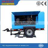 High Quality 93KW Portable Diesel Engine Air Screw Compressor
