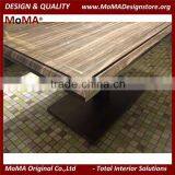 High End Customized Michelin Restaurant Furniture, Luxury Marble Top Dining Table thumbnail-3