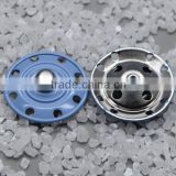 chinese garment factory blue color plastic snap buttons