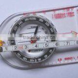 Outdoor Sports Gift Plastic Compass for Kids Hiking and Camping With Rope thumbnail-3