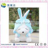 Hotsale in China White Small Eyes Rabbit With a Hat thumbnail-1