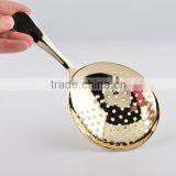 Stainless Steel Cocktail Julep Strainer With Gold Color thumbnail-1