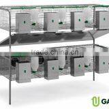 Rabbit Cage 2 Floors, 4 Nests and 4 Compartments. Model Extremadura thumbnail-1