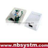 1 Port Surface Box STP Cat5e RJ45 PCB Jack